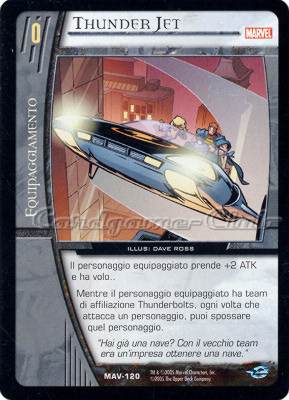 MAV-120 Thunder Jet comune -NEAR MINT-