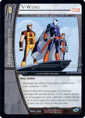 MAV-122 V-Wing non comune -NEAR MINT-