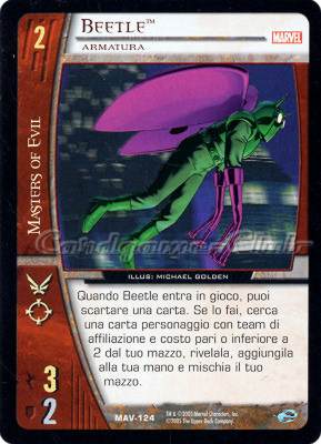 MAV-124 Beetle comune -NEAR MINT-