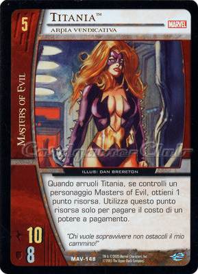 MAV-148 Titania comune -NEAR MINT-