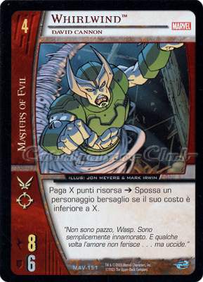 MAV-151 Whirlwind non comune -NEAR MINT-