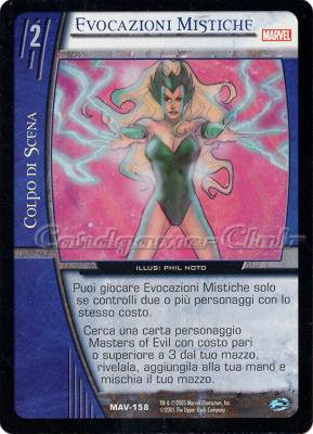 MAV-158 Evocazioni Mistiche comune -NEAR MINT-