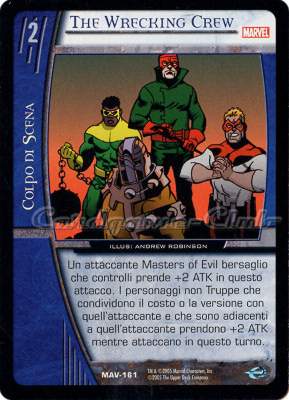 MAV-161 The Wrecking Crew comune -NEAR MINT-