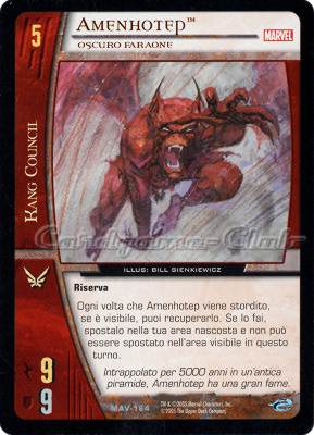 MAV-164 Amenhotep non comune -NEAR MINT-
