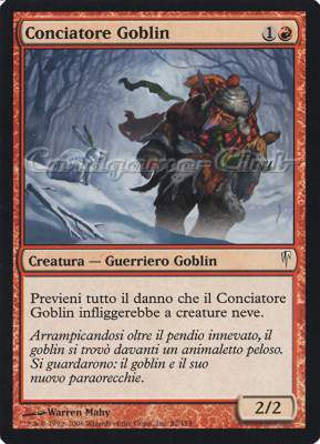 082 / 155 Conciatore Goblin comune (IT) -NEAR MINT-