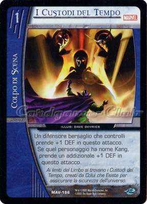 MAV-186 I Custodi del Tempo comune -NEAR MINT-