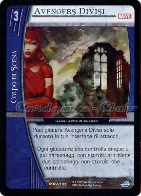 MAV-191 Avengers Divisi rara -NEAR MINT-