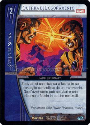 MAV-202 Guerra di Logoramento rara -NEAR MINT-