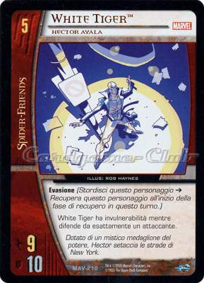 MAV-210 White Tiger non comune -NEAR MINT-