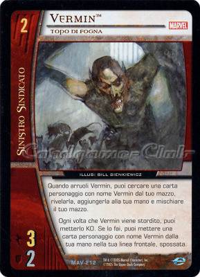 MAV-212 Vermin non comune -NEAR MINT-