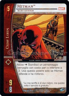 MAV-217 Hitman non comune -NEAR MINT-