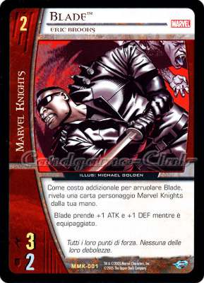 MMK-001 Blade rara -NEAR MINT-
