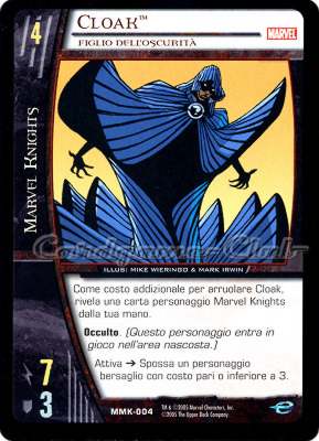 MMK-004 Cloak comune -NEAR MINT-