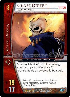 MMK-012 Ghost Rider rara -NEAR MINT-