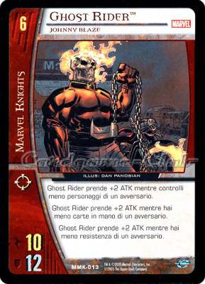 MMK-013 Ghost Rider comune -NEAR MINT-