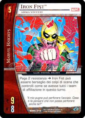 MMK-016 Iron Fist comune -NEAR MINT-