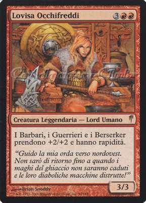 090 / 155 Lovisa Occhifreddi rara (IT) -NEAR MINT-