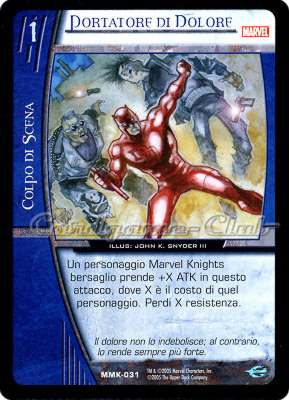MMK-031 Portatore di Dolore comune -NEAR MINT-