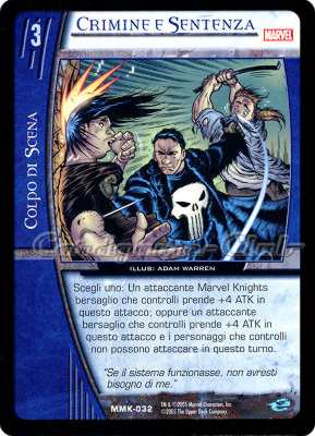 MMK-032 Crimine e Sentenza comune -NEAR MINT-