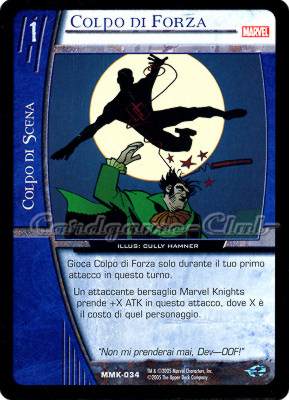 MMK-034 Colpo di Forza comune -NEAR MINT-