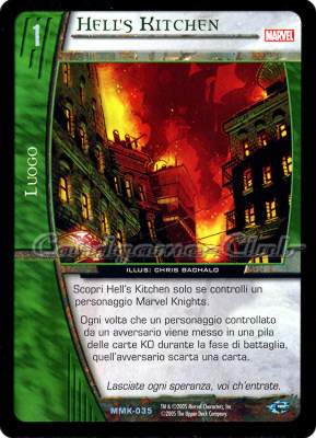 MMK-035 Hell's Kitchen non comune -NEAR MINT-