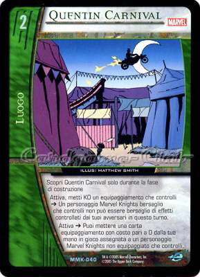 MMK-040 Quentin Carnival non comune -NEAR MINT-