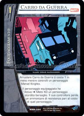 MMK-044 Carro da Guerra comune -NEAR MINT-