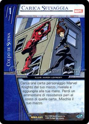 MMK-045 Carica Selvaggia rara -NEAR MINT-