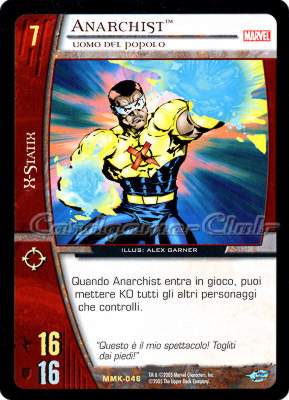MMK-046 Anarchist rara -NEAR MINT-