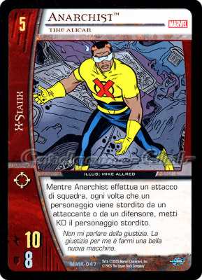 MMK-047 Anarchist non comune -NEAR MINT-