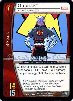MMK-059 Orphan comune -NEAR MINT-