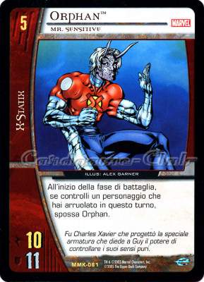 MMK-061 Orphan rara -NEAR MINT-