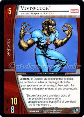 MMK-071 Vivisector comune -NEAR MINT-