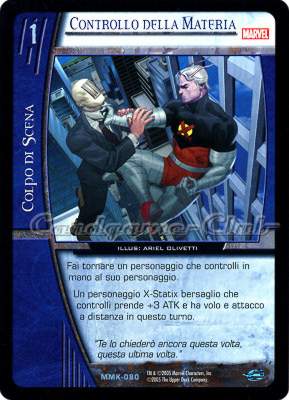 MMK-080 Controllo della Materia non comune -NEAR MINT-