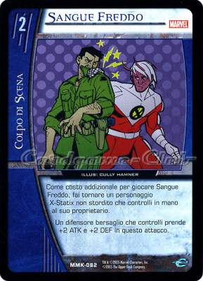 MMK-082 Sangue Freddo comune -NEAR MINT-