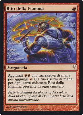 096 / 155 Rito della Fiamma comune (IT) -NEAR MINT-