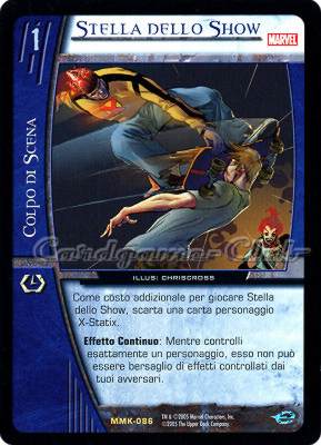 MMK-086 Stella dello Show rara -NEAR MINT-