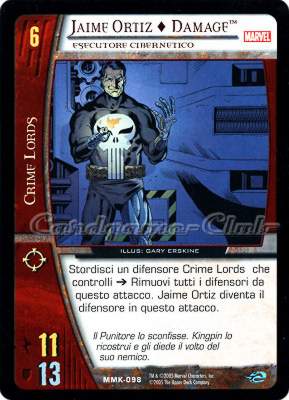 MMK-098 Jaime Ortiz + Damage comune -NEAR MINT-