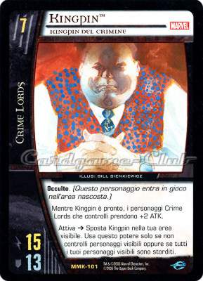 MMK-101 Kingpin rara -NEAR MINT-