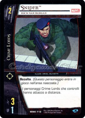 MMK-112 Sniper comune -NEAR MINT-