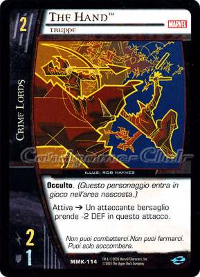 MMK-114 The Hand comune -NEAR MINT-