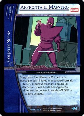 MMK-122 Affronta il Maestro non comune -NEAR MINT-