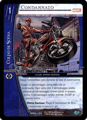 MMK-128 Condannato non comune -NEAR MINT-