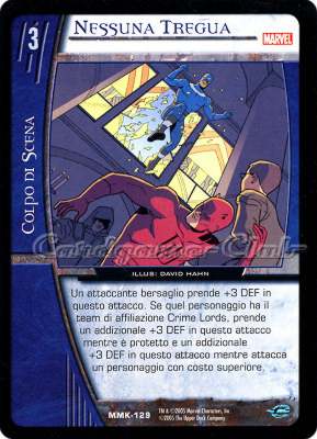 MMK-129 Nessuna Tregua comune -NEAR MINT-
