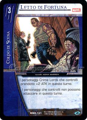 MMK-131 Letto di Fortuna comune -NEAR MINT-