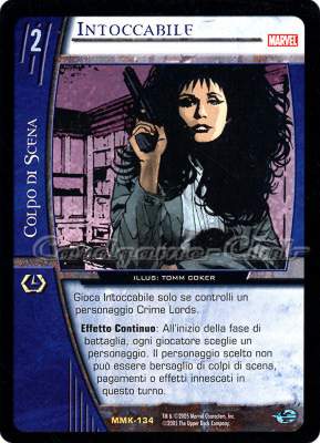 MMK-134 Intoccabile rara -NEAR MINT-