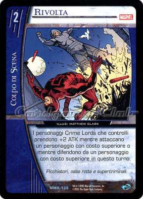 MMK-135 Rivolta non comune -NEAR MINT-