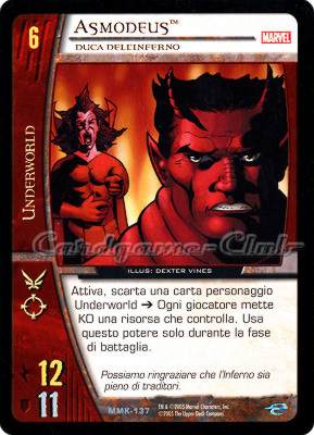 MMK-137 Asmodeus non comune -NEAR MINT-