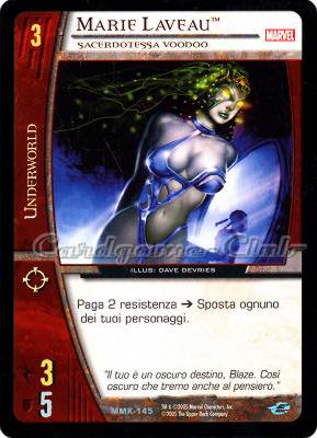 MMK-145 Marie Laveau non comune -NEAR MINT-