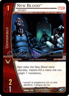 MMK-150 New Blood comune -NEAR MINT-